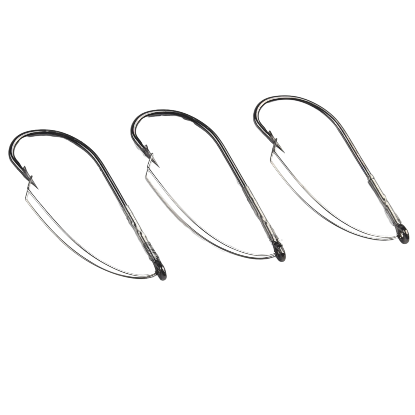 Fishing Hook Weedless - 10 шт. беззаглуживаемых рыболовных крючков для