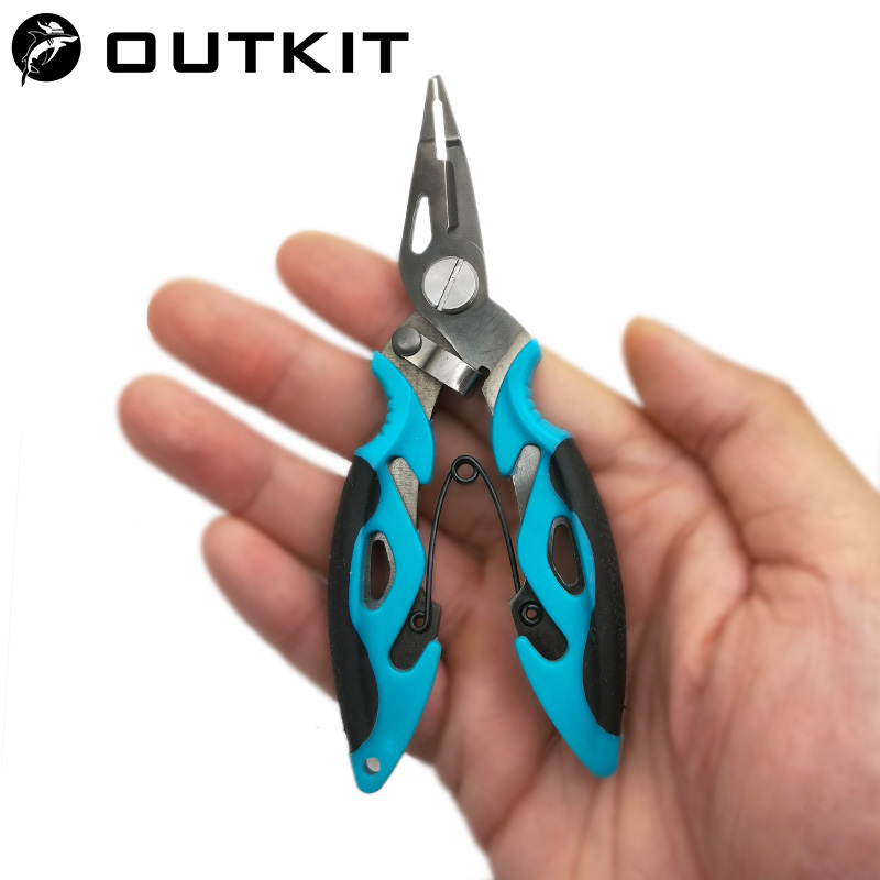 Fishing Hook Sharpener - OUTKIT Многофункциональные рыболовные плоскогубцы, резак для