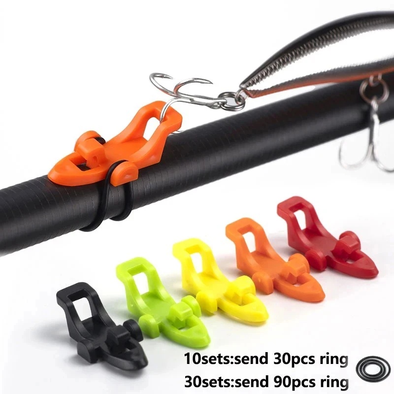 Fishing Hook Jig - 10-20 комплектов держателей для удилищ, крючков,