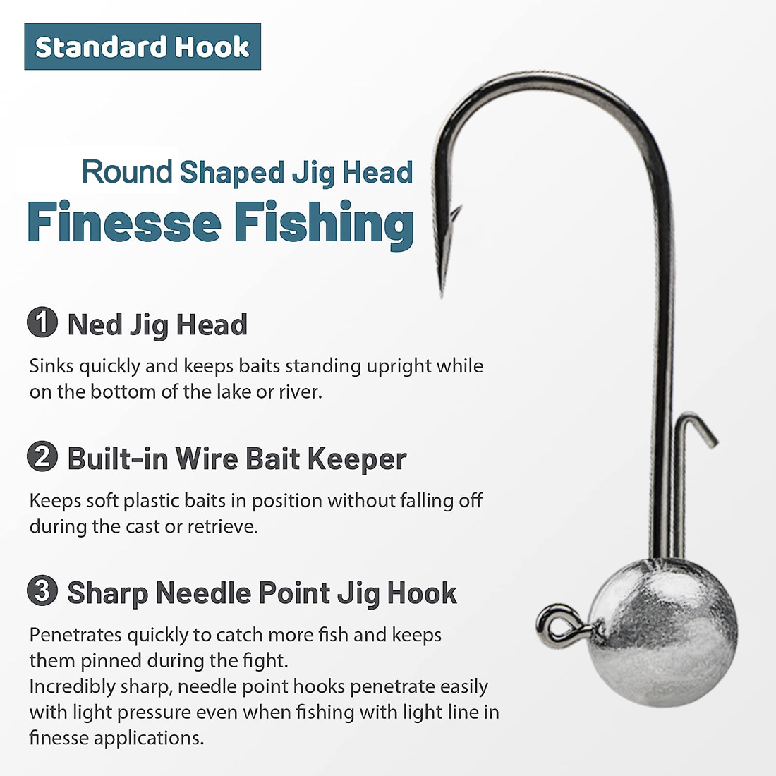 FishTrip 1 ~ 10 шт. Ned джиг-г – обзор и цена Fishing Hook