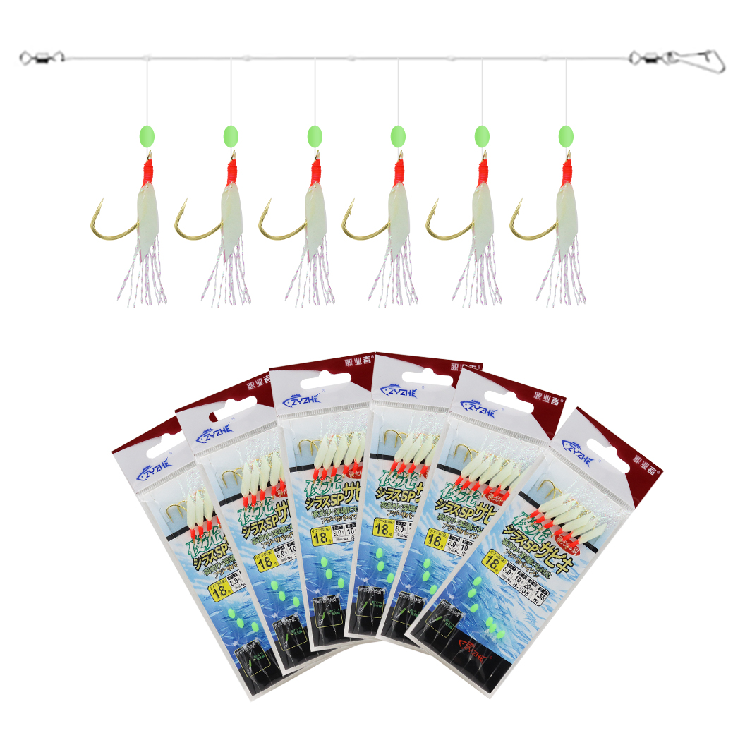 Рыболовные оснастки ZYZHE: 1/3 – обзор и цена Fishing Hook Assortment