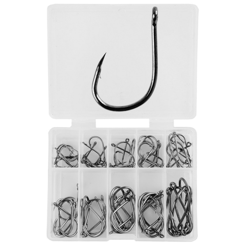 70 шт./коробка, детский рыболо – обзор и цена Fishing Hook Assortment